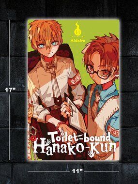 Toilet-Bound Hanako-Kun Vol 14 manga poster - 11x17 wall art print merch anime